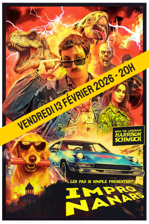 Troupe d’improvisation en plein jeu