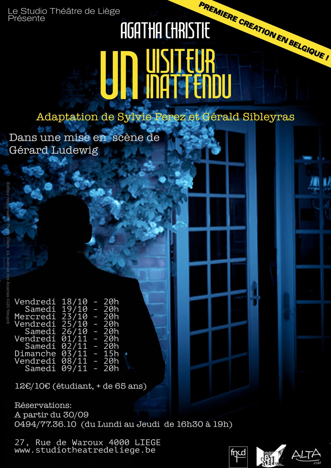 Affiche improvisation sur scène